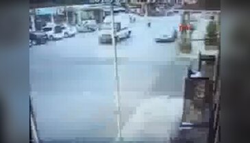 Balıkesir'deki feci kaza kamerada