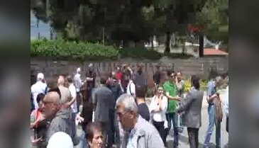 8 akademisyene destek eylemi