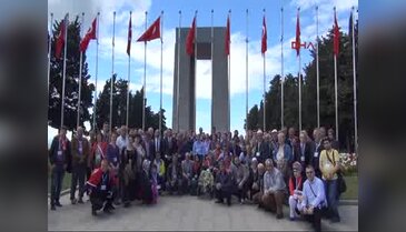 Balkanlardaki şehit ve gazi torunları Çanakkale'de