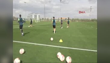 Torku Konyaspor'da Fenerbahçe için son hazırlık yapıldı