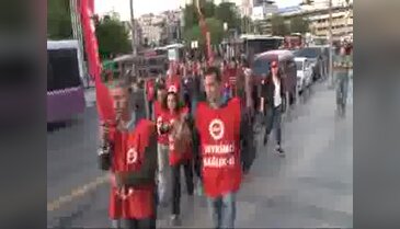 DİSK'ten özel istihdam büroları için protesto