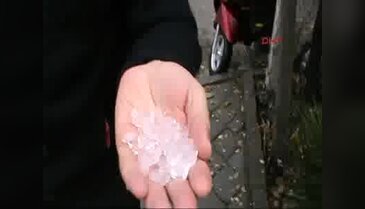 Muğla'da dolu sürprizi