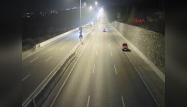 Bursa Mudanya'da saniye saniye trafik kazaları