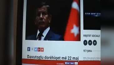 Kosova medyası Davutoğlu'nun kararını son dakika verdi