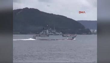 Rus savaş gemisi Karadeniz'e çıkıyor