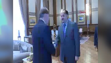 Katar'ın Savunmadan Sorumlu Devlet Bakanı Al-Atiyah Cumhurbaşkanlığı Sarayı'nda