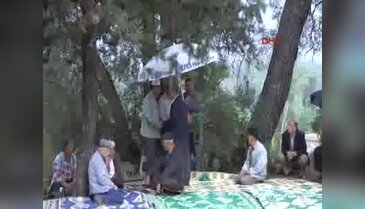 Yağmur duasında yağmur sürprizi