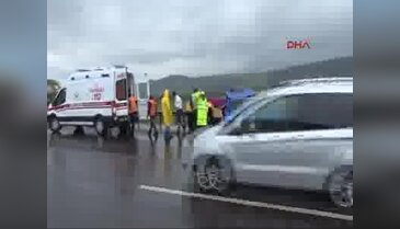 Kamyona çarpan otomobilin sürücüsü öldü, eşi yaralandı