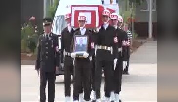 Şehit Astsubay törenle uğurlandı