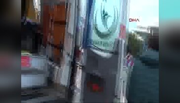 Önündeki otomobile çarpan otomobil takla attı 1 yaralı