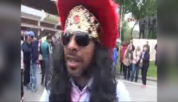 Edirne Hıdırellez şenliklerinde dev ateş yakıldı