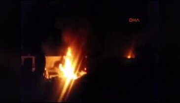 Adıyaman'da 7 kereste atoölyesi yandı