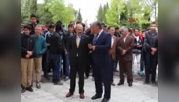 Bilim Fuarı'nda kadına şiddete dikkat çektiler