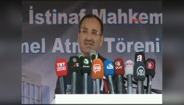 Bakanlar adalet sarayının temel atma törenine katıldı - 4