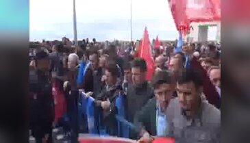 Başbakan Konya'da coşkuyla karşılandı