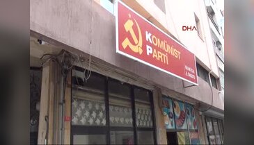 TPK Manisa il başkanlığı'nın camları kırıldı