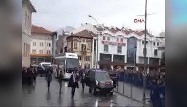 Davutoğlu'na hemşeri izdihamı - 2
