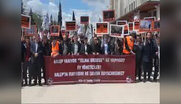 Hizb-ut Tahir'den Halep eylemi