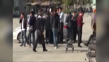 Adliye önünde silahlı saldırgan hareketliliği - 3