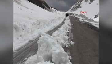 Van'da kar temizleme çalışması