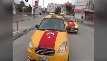 Bartın'da şehitlere saygı konvoyu