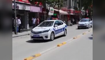 Burdur'daki kaza tatbikatı gerçeğini aratmadı