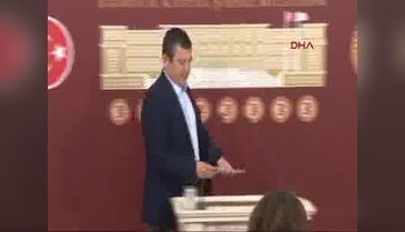 CHP'li Özgür Özel Meclis'te düzenlediği basın toplantısında konuştu - 1