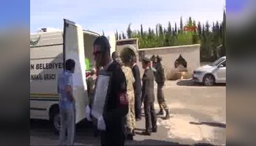 Şehit Yüzbaşı Rıza Fırat son yolculuğuna uğurlandı