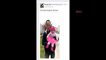 Yüz nakilli Bursalı Recep Sert, kızıyla fotoğrafını paylaştı