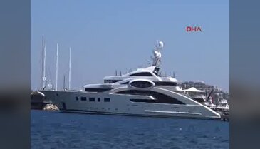Rus milyarder Karapetyan'ın süper lüks yatı Bodrum'da