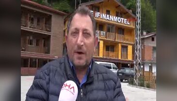 Uzungöl'de imar cezalarına tepki!
