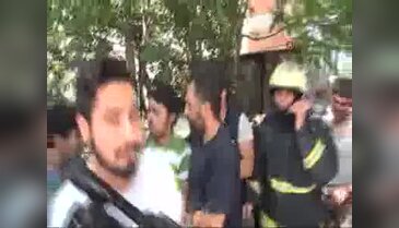 Bursa'da yangında mahsur kalan Suriyeli işçileri itfaiye kurtardı