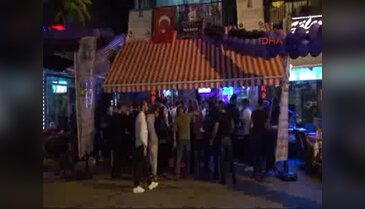 Alanya geceleri renklendi
