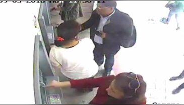 Perulu çetenin banka soygunu kamerada