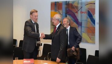Kılıçdaroğlu SPD Meclis Grubunu ziyaret etti