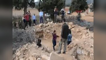 Kaçak kazı yapılan alanda Bizans kilisesi ve yerleşim yeri bulundu