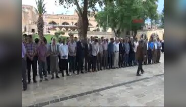 Bangladeşli Nizami için Şanlıurfa'da gıyabi cenaze namazı