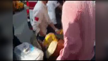 Okulun demir parmaklıklarına tırmanan öğrenci yaralandı