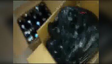 Temizlik şirketine kaçak içki ve sigara operasyonu