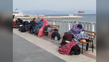 Çeşme açıklarında 39 mülteci yakalandı