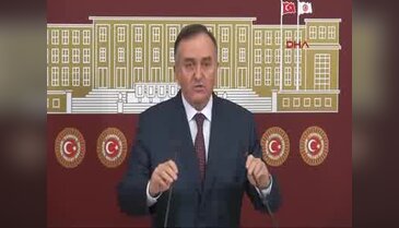 MHP Grup Başkanvekili Erkan Akçay, Meclis'te düzenlediği basın toplantısında konuştu - 1