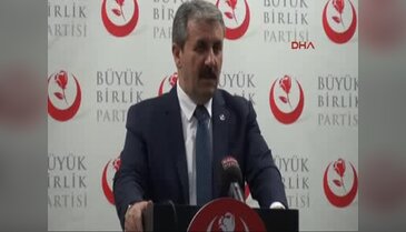 Destici, gündeme ilişkin açıklamalarda bulundu