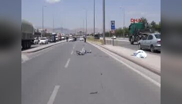 Bisikletine otomobil çarpan emekli astsubay öldü