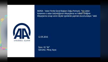 Bursa'da "Yeni Anayasa" paneli