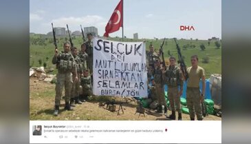 Erdoğan'ın damadına Bursalı askerlerden özel tebrik