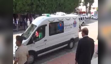 Şehit yüzbaşının babası toprağa verildi