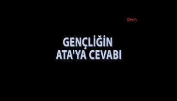 Aydınlı gençlerden Ata'ya klipli yanıt