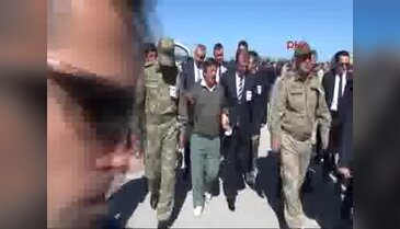 Aktütün şehitlerine uğurlama töreni