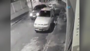 Otomobilde infaz böyle görüntülendi