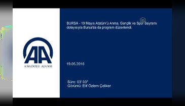 Bursa'da 19 Mayıs coşkusu
